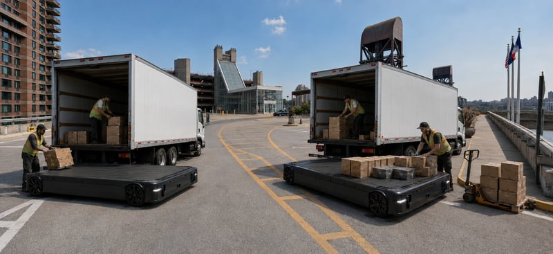 A Motorgate view of the Freight AV chassis in action.